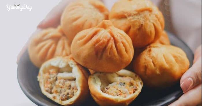 Cách làm bánh bao chiên ăn bao ghiền vừa thơm vừa đậm đà