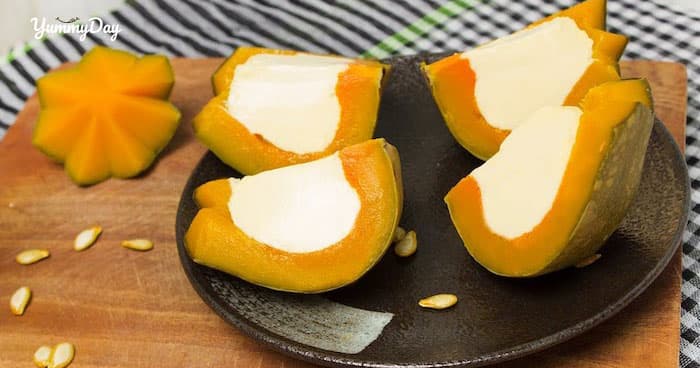 Cách làm bánh flan bí đỏ thơm ngon cho các chị em