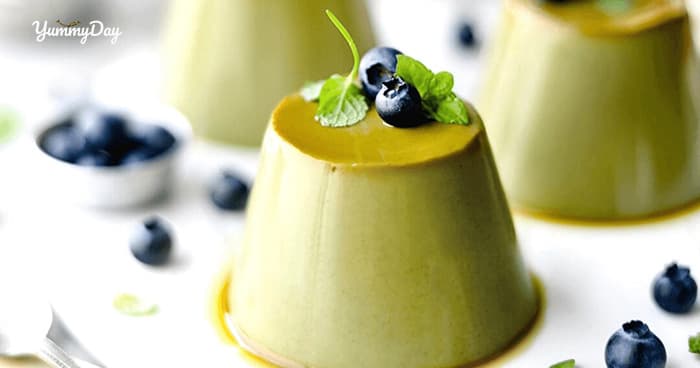 Bánh flan trà xanh với cách làm thơm ngon thanh mát tại nhà