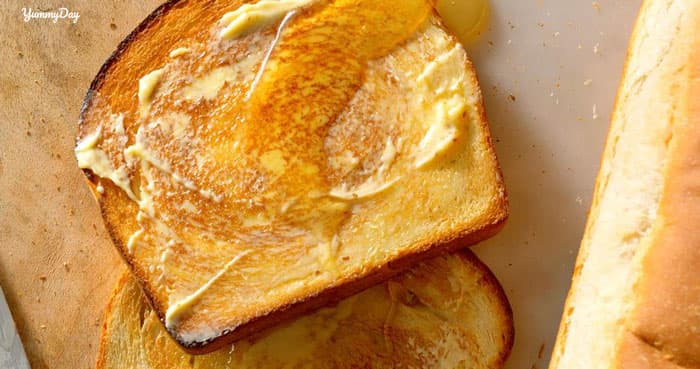 Cách làm bánh mì bơ nướng với 3 công thức nấu siêu đỉnh cao