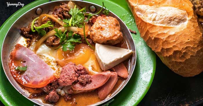Cách làm bánh mì chảo thơm ngon cho bữa sáng đầy tuyệt hảo