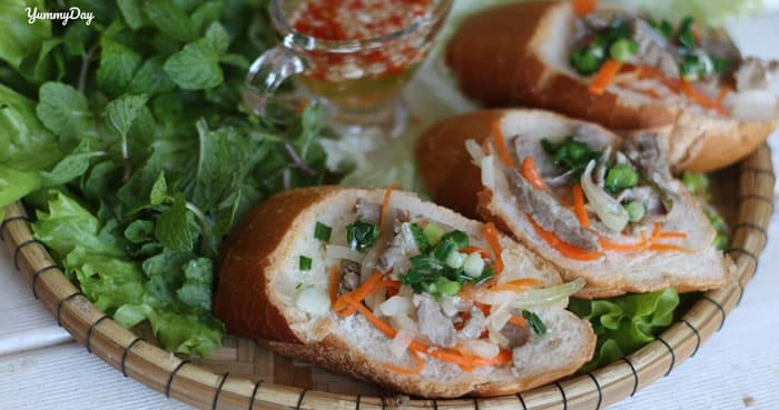 Cách làm bánh mì hấp mỡ hành và thịt ngon, ăn no căng bụng