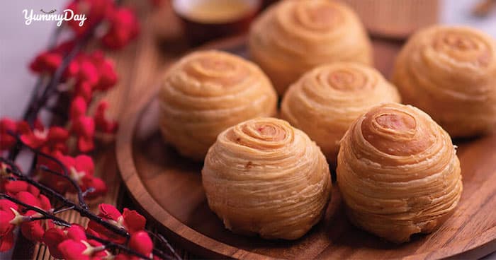 Cách làm bánh trung thu ngàn lớp nhìn siêu đẹp ăn siêu ngon