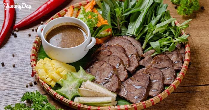 Cách chế biến món bắp bò hấp gừng thơm ngon trọn vị
