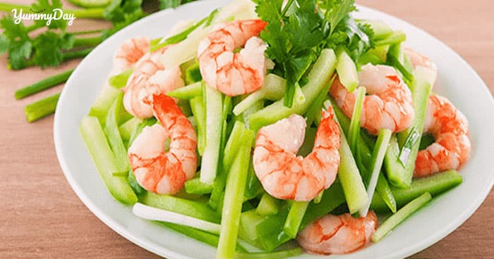 Cách làm bầu xào tôm thanh mát cho bữa cơm gia đình