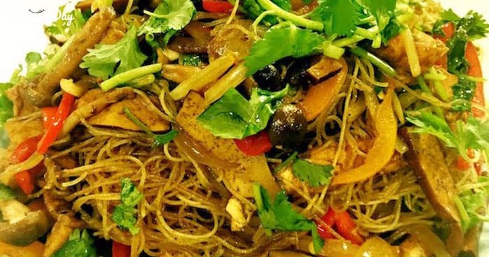 Cách làm món bún xào chay siêu ngon thực hiện cực kỳ đơn giản