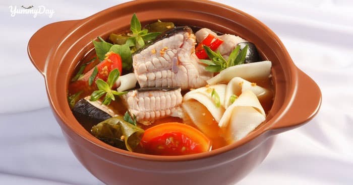 Xì xụp món cá đuối nấu canh chua ngon ngất ngây
