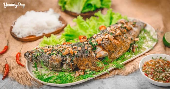 Cá lóc nướng giấy bạc thơm ngon thật sự không đùa được đâu