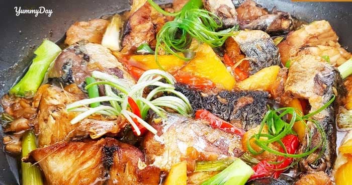 Đậm đà hương vị với cá nục kho ngon ngất ngây con gà tây