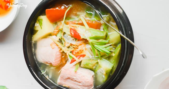 Cá tầm nấu canh chua ngon ấm bụng cho những ngày se lạnh
