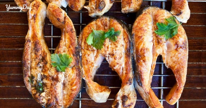 Cách làm cá tầm nướng muối ớt ngon tuyệt hảo