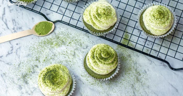 Cách làm bánh cupcake trà xanh ngon tuyệt đỉnh