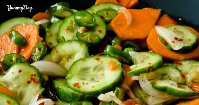 Cách làm dưa món bằng dưa chuột chua giòn quyện vị