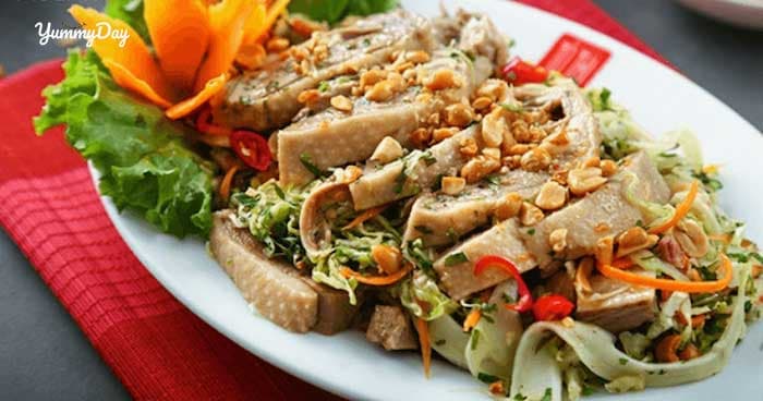 Cách làm gỏi vịt rau muống cực giòn và siêu ngon ngất ngây