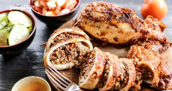 Cách làm mực nhồi thịt chiên ngon điên đảo ngon xuyến xao
