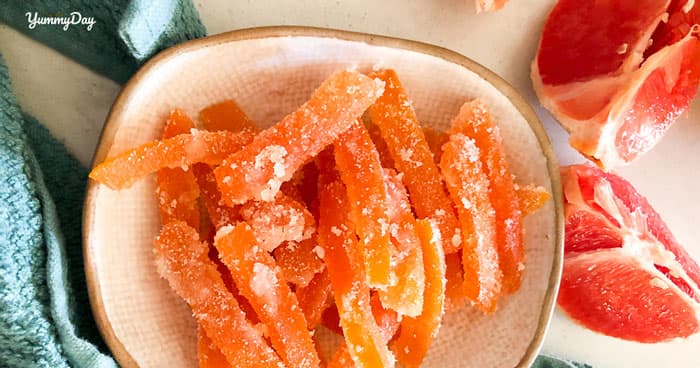 Cách làm mứt cùi bưởi hương nồng quyến rũ vị ngọt mê ly