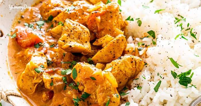 Cách nấu cà ri gà nước cốt dừa thơm béo hấp dẫn ngất ngây