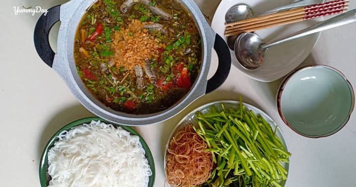 Cách nấu lẩu cá kèo lá giang ngon không gì có thể cưỡng nổi