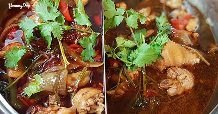 Bí kíp nấu lẩu gà nóng hổi thơm ngon chống ngán ngày Tết
