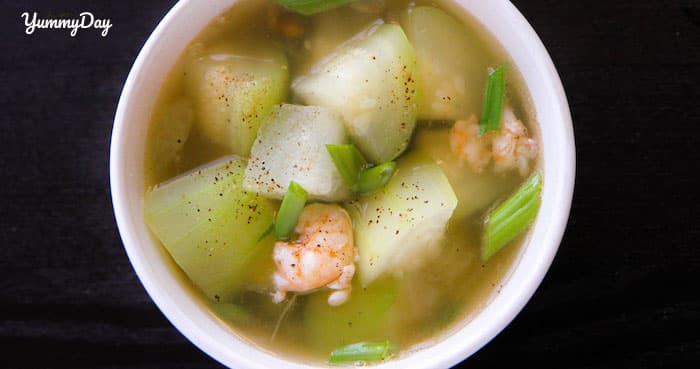 Cách làm canh bầu nấu tôm giúp giải nhiệt mùa hè oi bức