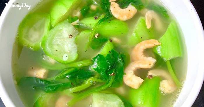 Canh mướp nấu tôm thơm ngon lạc lối về cho cả gia đình bạn