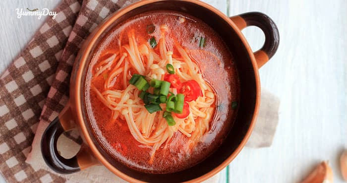 Canh nấm kim châm và các biến tấu nấu ngon khó cưỡng lại