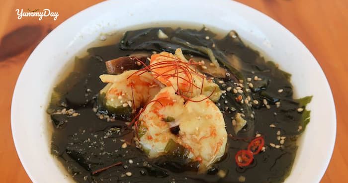 Cách làm canh rong biển nấu tôm thơm ngon không tanh