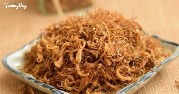 Cách làm chà bông chay từ nấm đông cô, nấm bào ngư