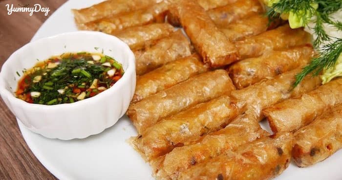 Cách làm chả giò cá trích giòn rụm chuẩn vị biển