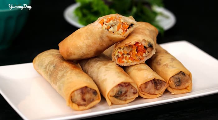 2 cách làm chả giò chay ngon mê ly, cả nhà thích