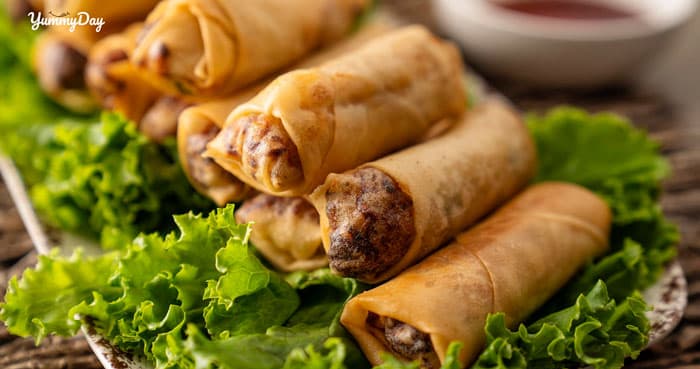 Chả giò giòn tan đánh thức giác quan đón mùa Tết hân hoan
