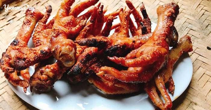 Cách làm món chân gà nướng muối ớt thơm ngon trọn vị đậm đà