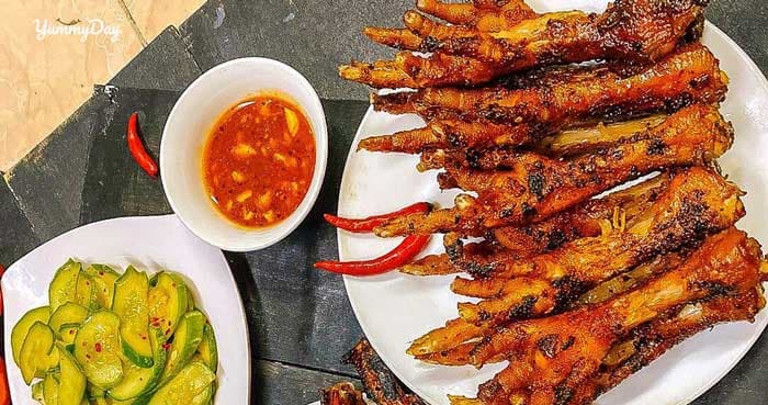 Cách làm chân gà nướng sa tế ngon đê mê ai cũng cực thích