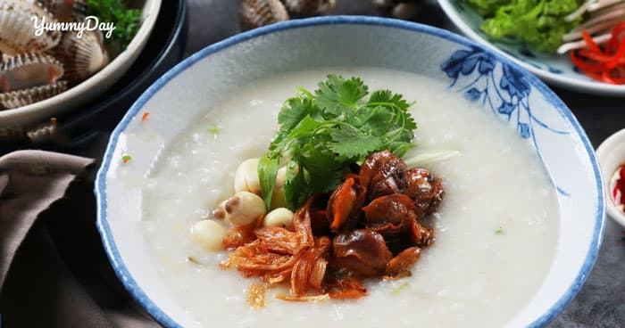Hướng dẫn cách nấu cháo sò huyết ngon tuyệt vời ai cũng mê
