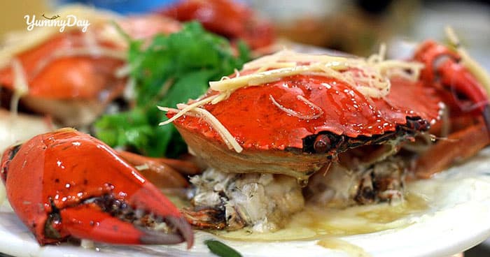 Cua biển hấp sả - món tuyệt ngon không phải ai cũng biết