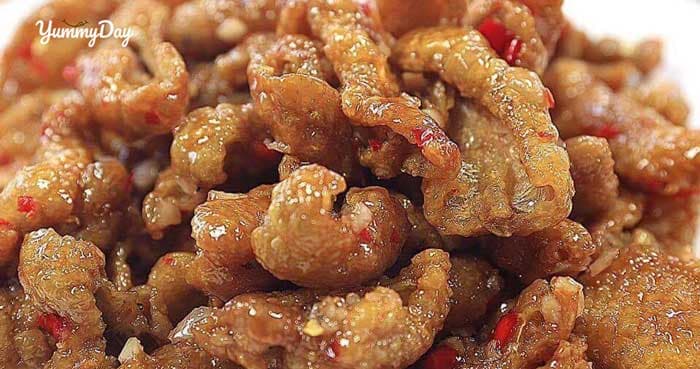 Hướng dẫn cách làm da gà chiên nước mắm thơm ngon xuất sắc