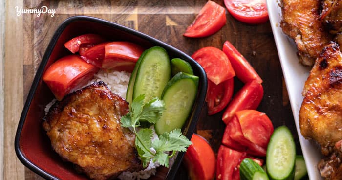 Cách làm gà nướng mật ong bằng lò vi sóng ngon vấn vương