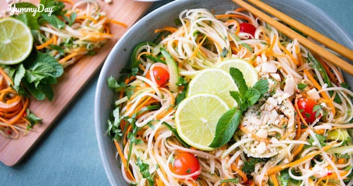 Cách làm gỏi đu đủ chay chuẩn vị thơm ngon cực đơn giản