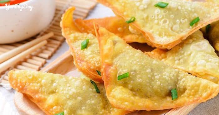 Cách làm hoành thánh chay ngon ngất ngây