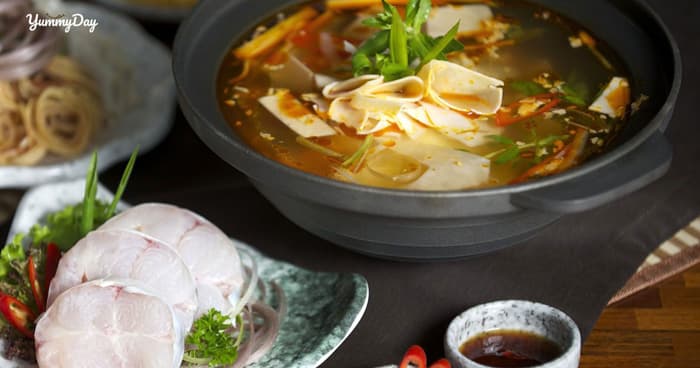 Cách nấu lẩu cá lăng chua cay ngon không cưỡng lại được