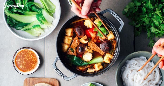 Công thức món lẩu thái chay chuẩn vị ai ăn cũng khen ngon
