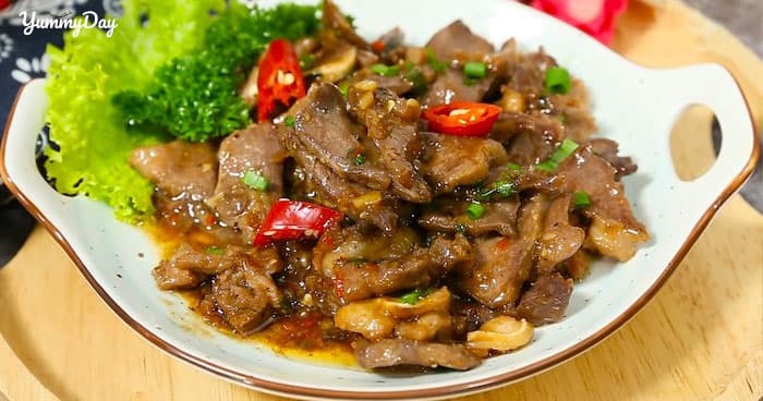 Học cách làm lưỡi heo xào chua ngọt cực kỳ đơn giản