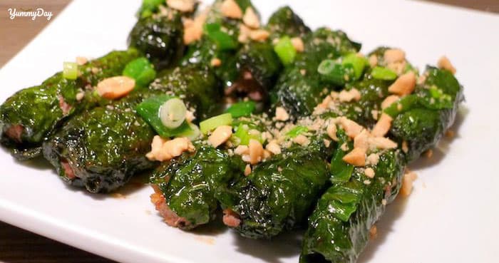 Cách làm bò nướng lá lốt thơm ngon hấp dẫn cả nhà đều mê