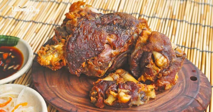 Cách làm móng heo chiên giòn thơm ngon giòn rụm