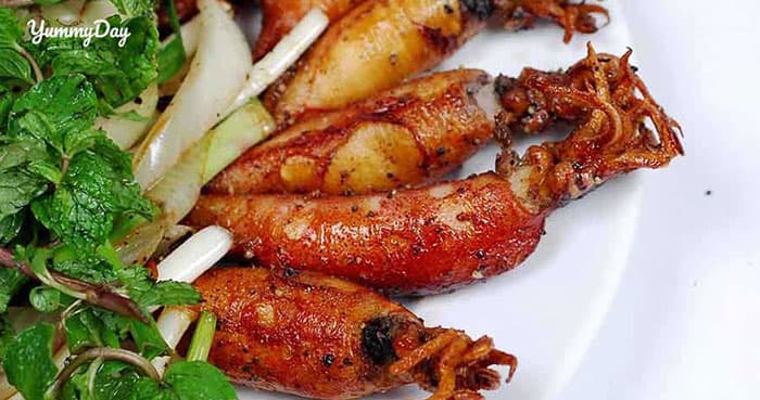 Lai rai món mực chiên nước mắm thơm ngon giòn giòn lạ miệng