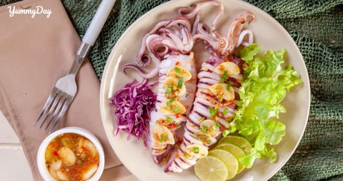 Cách làm món mực hấp nước dừa ngon miễn chê đã ăn là ghiền