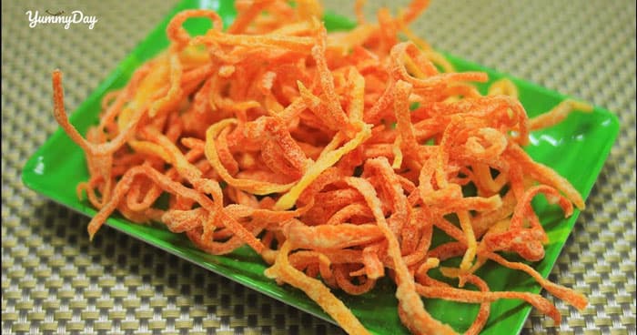 Mứt cà rốt sợi đẹp mắt đủ hương vị ngọt ngào mừng Tết