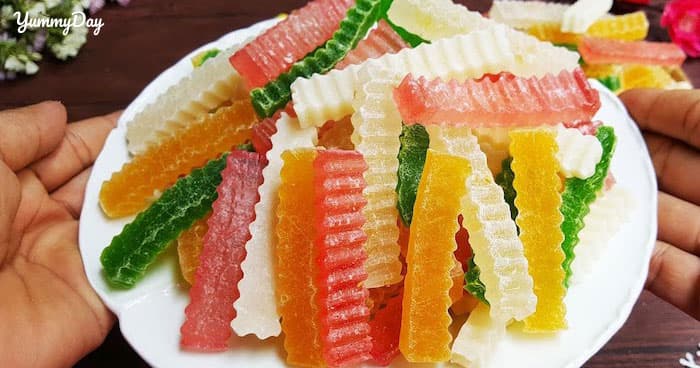 Trổ tài làm mứt rau câu dẻo cho Tết thêm trọn vẹn