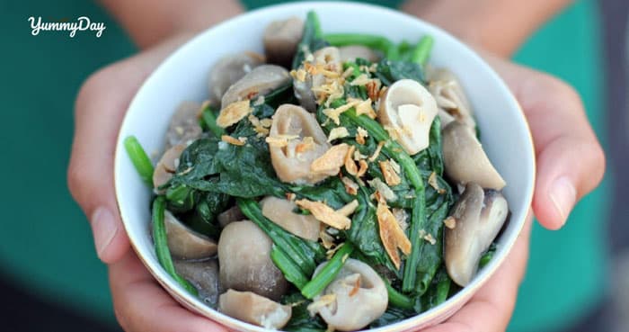 4 món nấm rơm xào thanh đạm cho thực đơn thêm phong phú