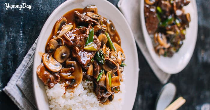 Nấm xào thịt đơn giản trong cách nấu, ngon trong cách ăn